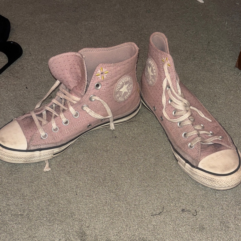 Converse Women's High-Top Sneakers - Dusty Pink